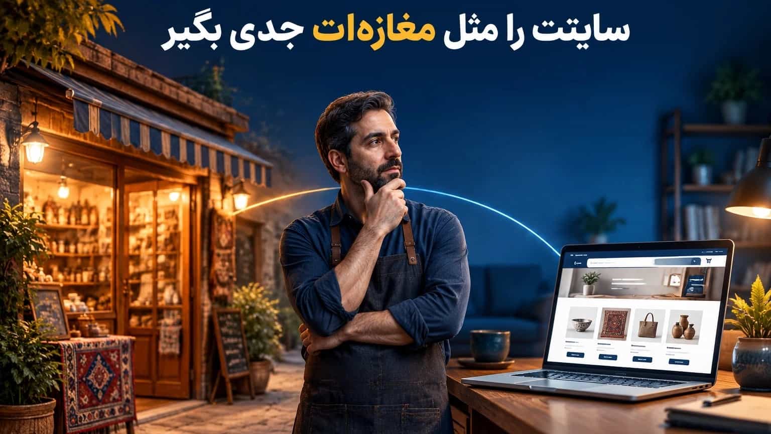 سایتت را مثل مغازهات جدی بگیر سایتت را مثل مغازهات جدی بگیر